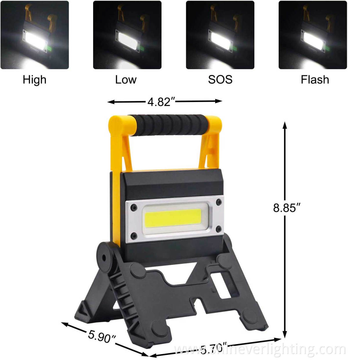 Handheld LED Rechargeable Work Light